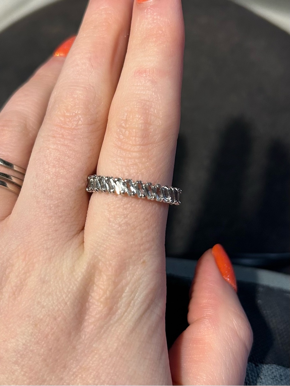 bp Silver Twisted Link Band Ring